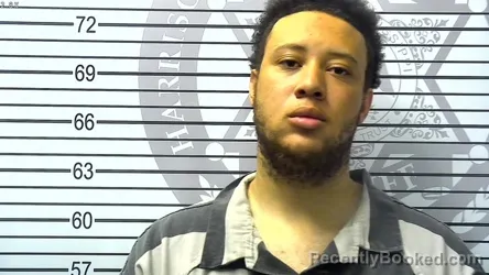 Mugshot of DEMOND JOSEPH JACKSON booked in Harrison County, Mississippi on March 18, 2026