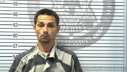 Mugshot of DEXTER LEE KING booked in Harrison County, Mississippi on March 24, 2026