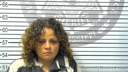 Mugshot of DANUELLE LYNDIZE LEGG booked in Harrison County, Mississippi on March 13, 2026