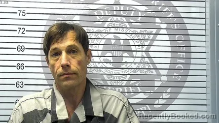 Mugshot of DAVID JOHN LAWRENCE booked in Harrison County, Mississippi on March 21, 2026