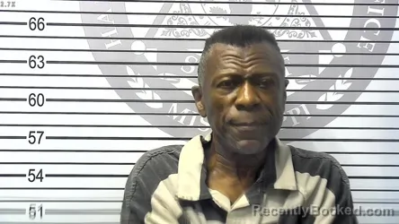 Mugshot of DONOVAN RICARDO PRESTON booked in Harrison County, Mississippi on March 10, 2026