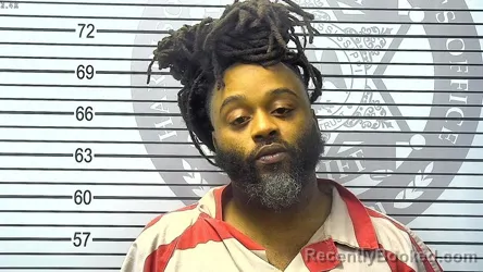 Mugshot of DARRELL DESHUAN WALTON booked in Harrison County, Mississippi on March 20, 2026