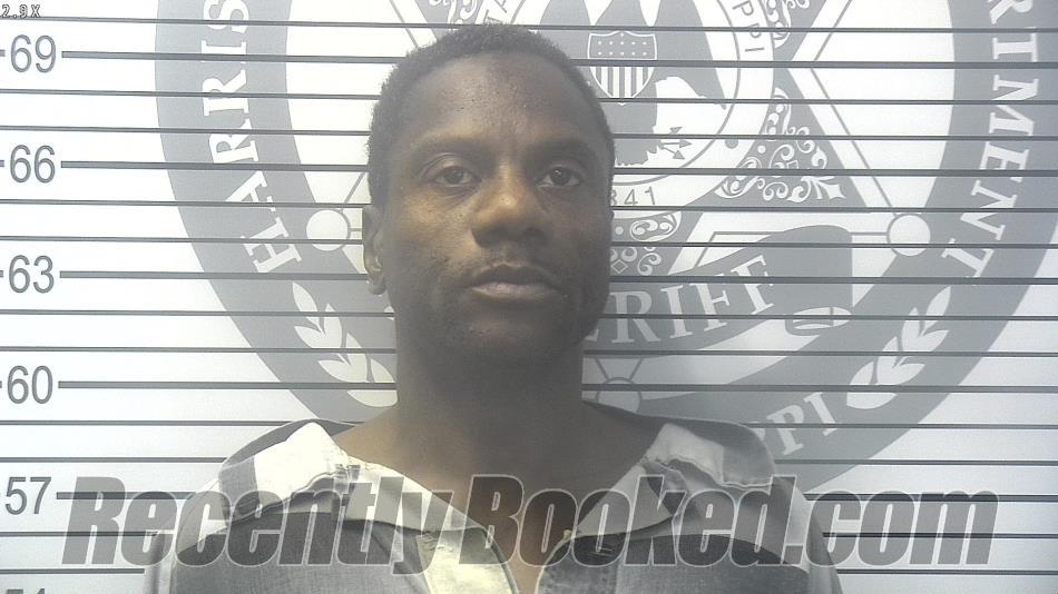 Booking photo from Harrison County, Mississippi