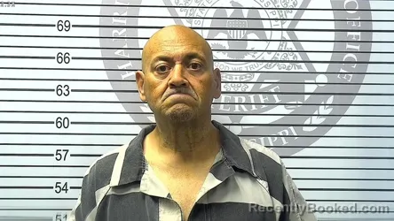 Mugshot of GEORGE CHARLES MITSIOPOULOS booked in Harrison County, Mississippi on March 27, 2026