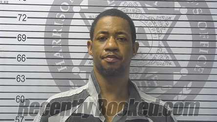 Booking photo from Harrison County, Mississippi
