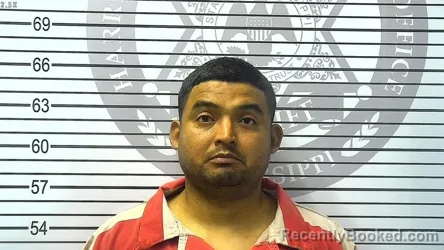Mugshot of HUGO LEONEL CRUZ-CATALAN booked in Harrison County, Mississippi on March 14, 2026