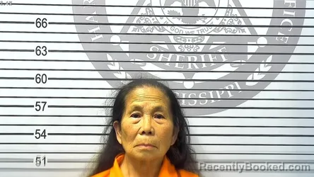Mugshot of HONG DIEU NGUYEN booked in Harrison County, Mississippi on March 12, 2026