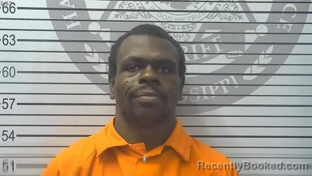 Mugshot of ISHMAEL GERALD RATCLIFF booked in Harrison County, Mississippi on March 22, 2026