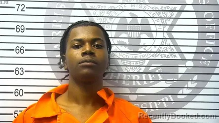 Booking photo from Harrison County, Mississippi
