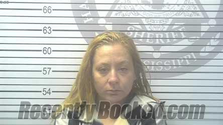 Booking photo from Harrison County, Mississippi