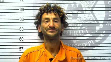 Mugshot of JONATHAN EARL BUSH booked in Harrison County, Mississippi on March 5, 2026