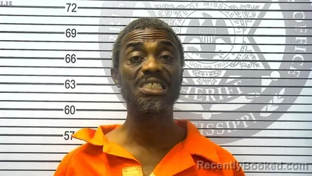 Booking photo from Harrison County, Mississippi