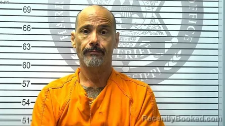 Mugshot of JASON BERTRAND BATCHELOR booked in Harrison County, Mississippi on March 23, 2026