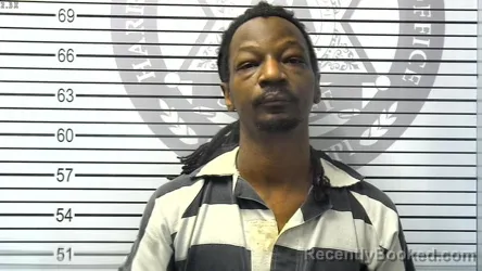 Mugshot of JOHNNY KATRELL CURRIE booked in Harrison County, Mississippi on March 7, 2026