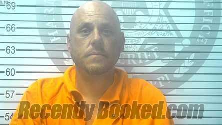 Booking photo from Harrison County, Mississippi