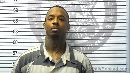 Mugshot of JOSHUA ONEIL GRIFFITH booked in Harrison County, Mississippi on March 24, 2026