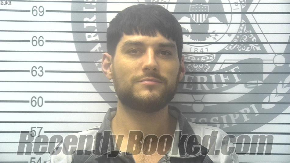 Booking photo from Harrison County, Mississippi