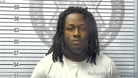 Mugshot of JORREAN MAURICE ISAIAH booked in Harrison County, Mississippi on March 7, 2026