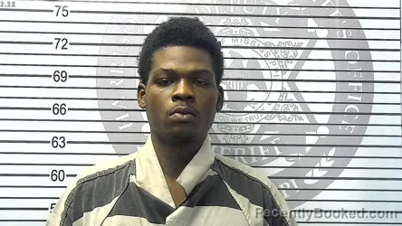 Mugshot of JORDEN SANCHEZ JONES booked in Harrison County, Mississippi on March 17, 2026