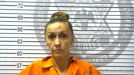 Mugshot of JACQUELINE MICHELLE JOHNSON booked in Harrison County, Mississippi on April 5, 2026