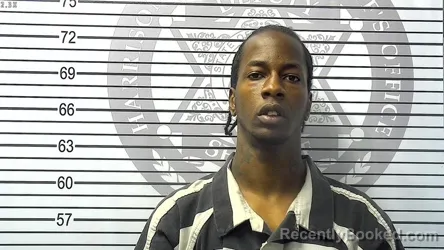 Mugshot of JEREMY TEE KEYS booked in Harrison County, Mississippi on March 13, 2026