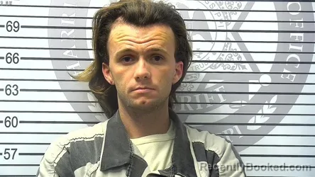 Booking photo from Harrison County, Mississippi