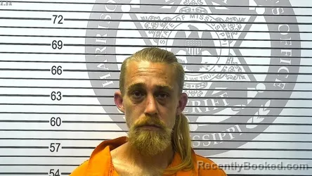 Mugshot of JAMES ROGERS MEADOWS booked in Harrison County, Mississippi on March 26, 2026