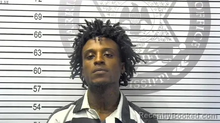 Mugshot of JOQUAVIUS DAESHON STALLWORTH booked in Harrison County, Mississippi on March 17, 2026