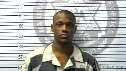 Mugshot of JALEN TUCKER booked in Harrison County, Mississippi on March 23, 2026