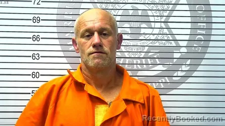 Mugshot of JACK RAY VOYLES booked in Harrison County, Mississippi on March 7, 2026