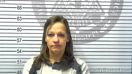 Mugshot of KAMMI LUCILLE BLAIR booked in Harrison County, Mississippi on March 17, 2026