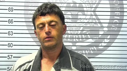 Mugshot of KEITH JAMES FORREST booked in Harrison County, Mississippi on March 4, 2026