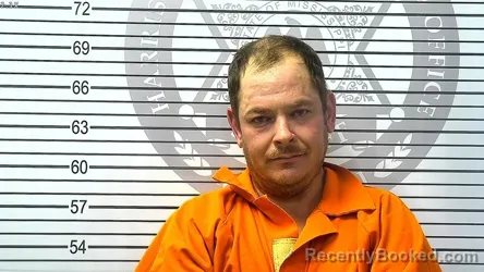 Mugshot of KENNETH LEE HUPP booked in Harrison County, Mississippi on March 22, 2026