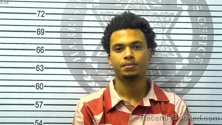 Mugshot of KALEB JAVONTAE SMITH booked in Harrison County, Mississippi on March 26, 2026