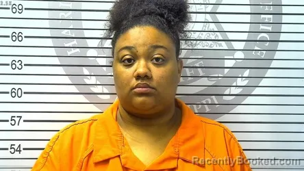 Mugshot of KAMRI PATREASE STREB booked in Harrison County, Mississippi on March 14, 2026