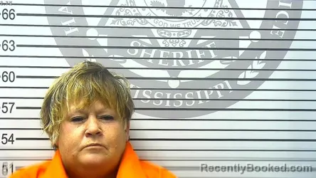 Booking photo from Harrison County, Mississippi