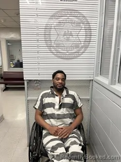 Booking photo from Harrison County, Mississippi