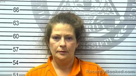Booking photo from Harrison County, Mississippi