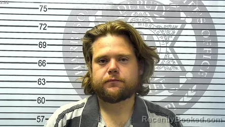 Mugshot of LONNIE BLAKE CARROLL booked in Harrison County, Mississippi on March 26, 2026