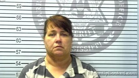 Mugshot of LISA CAMARDELLE CAMPBELL booked in Harrison County, Mississippi on March 6, 2026