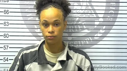Booking photo from Harrison County, Mississippi