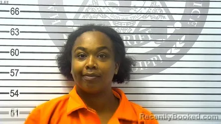 Booking photo from Harrison County, Mississippi