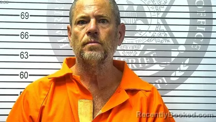 Mugshot of LARRY GENE PARKER booked in Harrison County, Mississippi on March 16, 2026