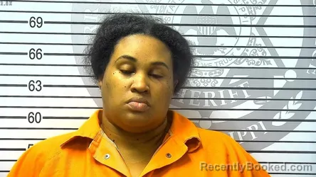 Mugshot of LATOYA DANIELLE RAMSEY booked in Harrison County, Mississippi on March 19, 2026
