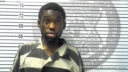 Mugshot of LARRY DEMORIS STOKES booked in Harrison County, Mississippi on March 8, 2026