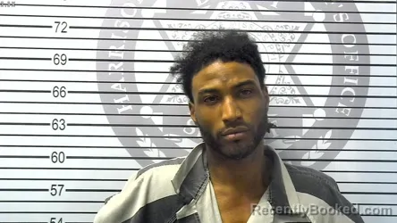 Mugshot of MYRON KESHUN HICKS booked in Harrison County, Mississippi on March 9, 2026