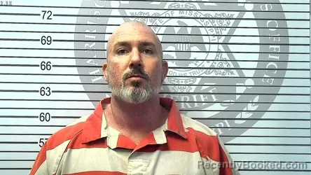 Mugshot of MATTHEW D JACKSON booked in Harrison County, Mississippi on March 13, 2026