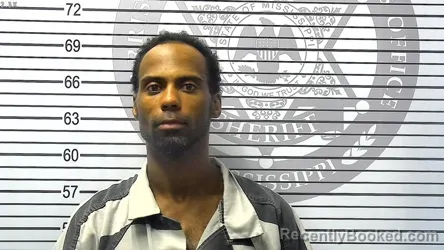 Mugshot of MARK ANTHONY SEYMOUR booked in Harrison County, Mississippi on March 27, 2026