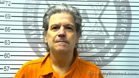 Mugshot of MICHAEL GREGORY SHURE booked in Harrison County, Mississippi on March 4, 2026