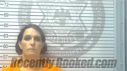 Booking photo from Harrison County, Mississippi